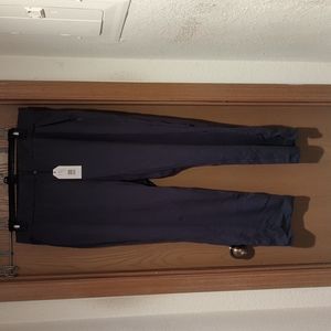 Universal Standard size M (regular 18) crop skinny pant in nephrite (blue gray)